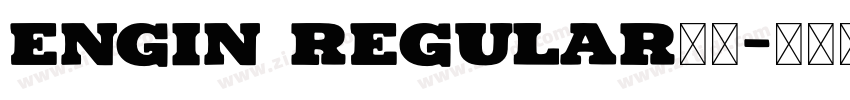 Engin Regular下载字体转换
